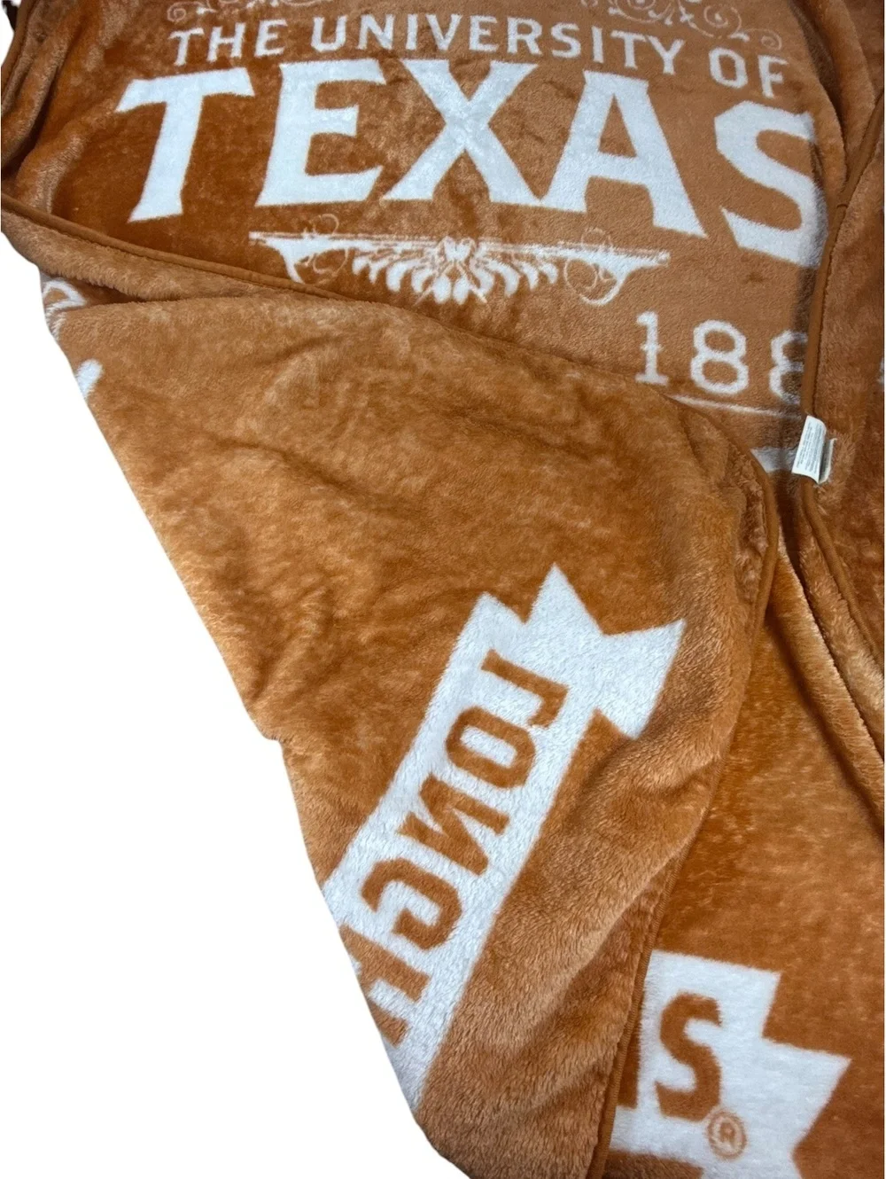 Texas Longhorns throw blanket